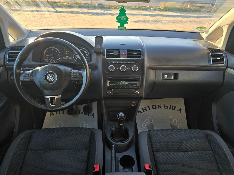 VW Touran 13г.1, 6-105к.с.7места, снимка 11 - Автомобили и джипове - 52775711