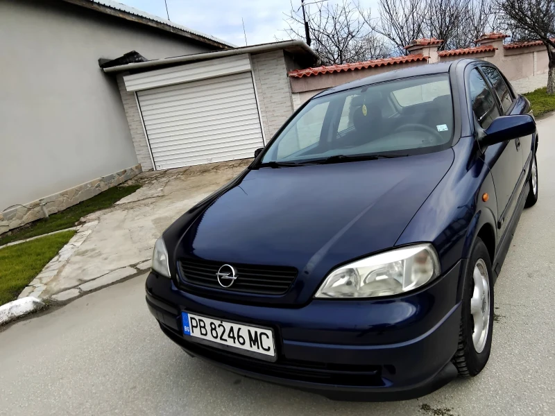 Opel Astra 1.6.75к.МОНО + ГАЗ+ КЛИМА , снимка 2 - Автомобили и джипове - 53168281