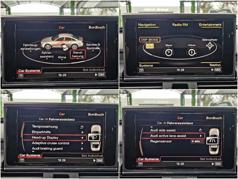 Audi A6 S-LINE/GERMANY/DISTR/BOSE/HEAD UP/ПОДГРЕВ/AMBI/LIZ, снимка 14 - Автомобили и джипове - 53190629