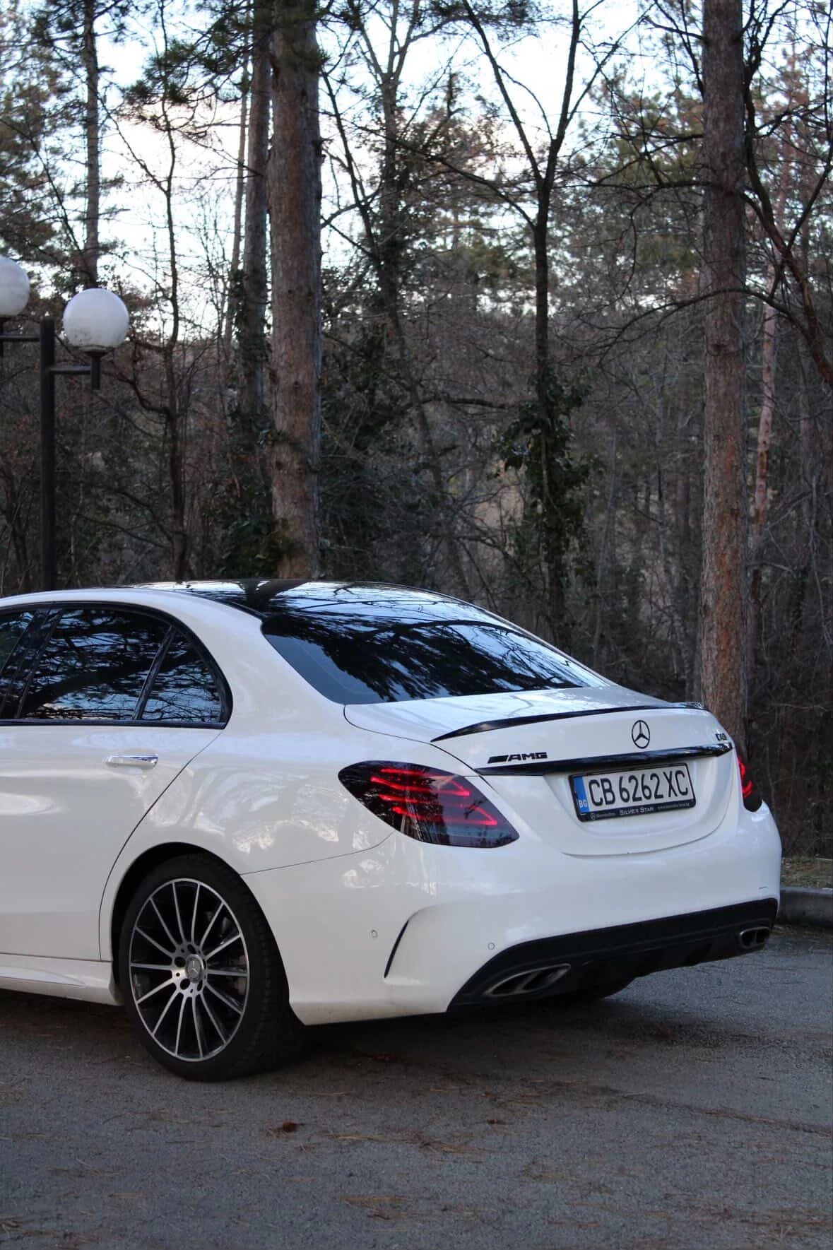 Mercedes-Benz C 450 AMG 4Matic * Burmester * АвтоКредит * (Налична в  БГ), снимка 5 - Автомобили и джипове - 55667781