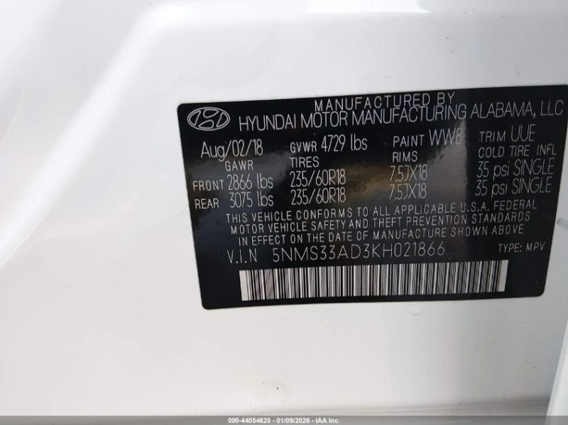 Hyundai Santa fe 2.4l Sel Plus, снимка 9 - Автомобили и джипове - 53322347