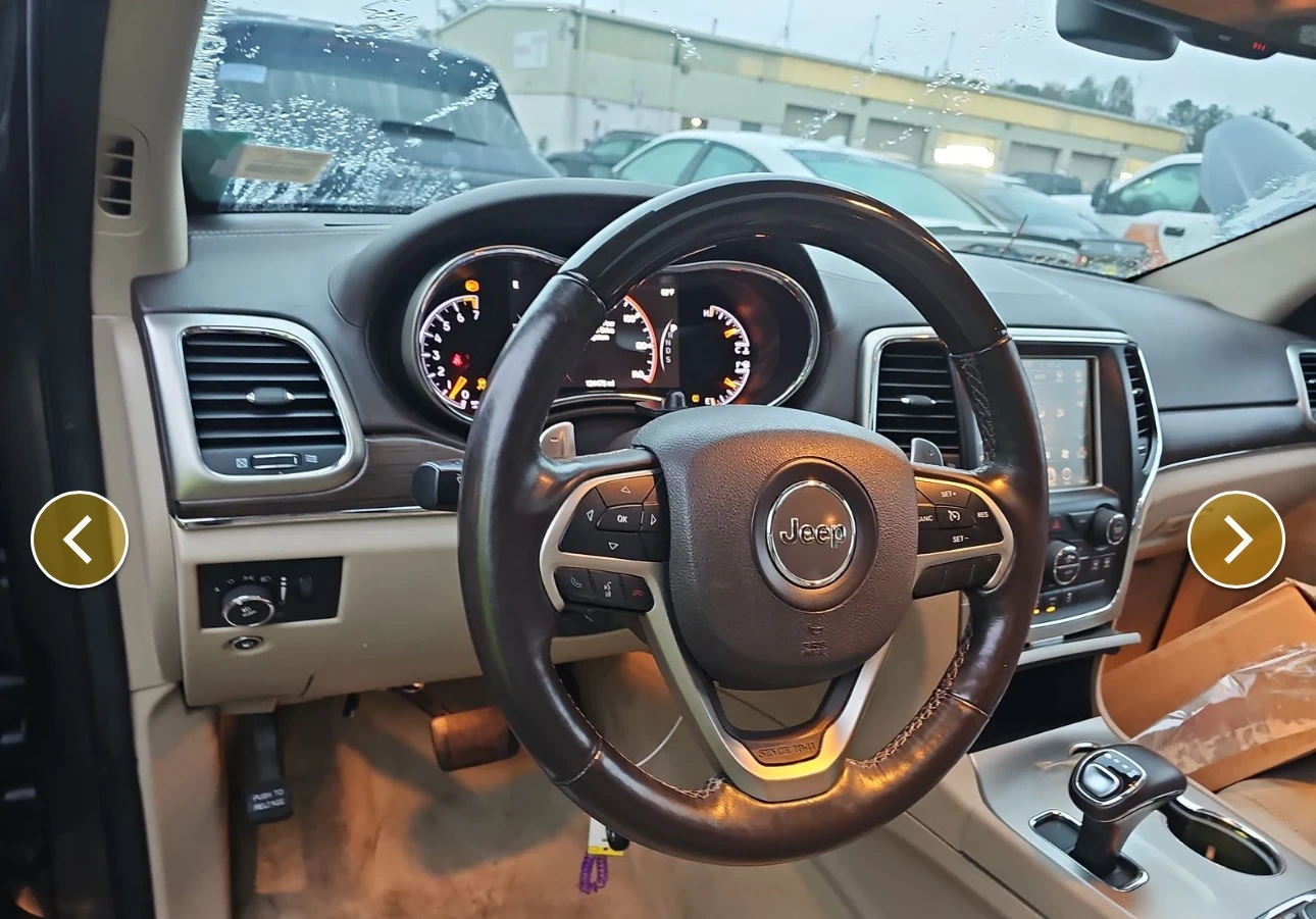 Jeep Grand cherokee Overland* 3.6* 8zf* обдух* pano* лизинг* keyless*  - изображение 9