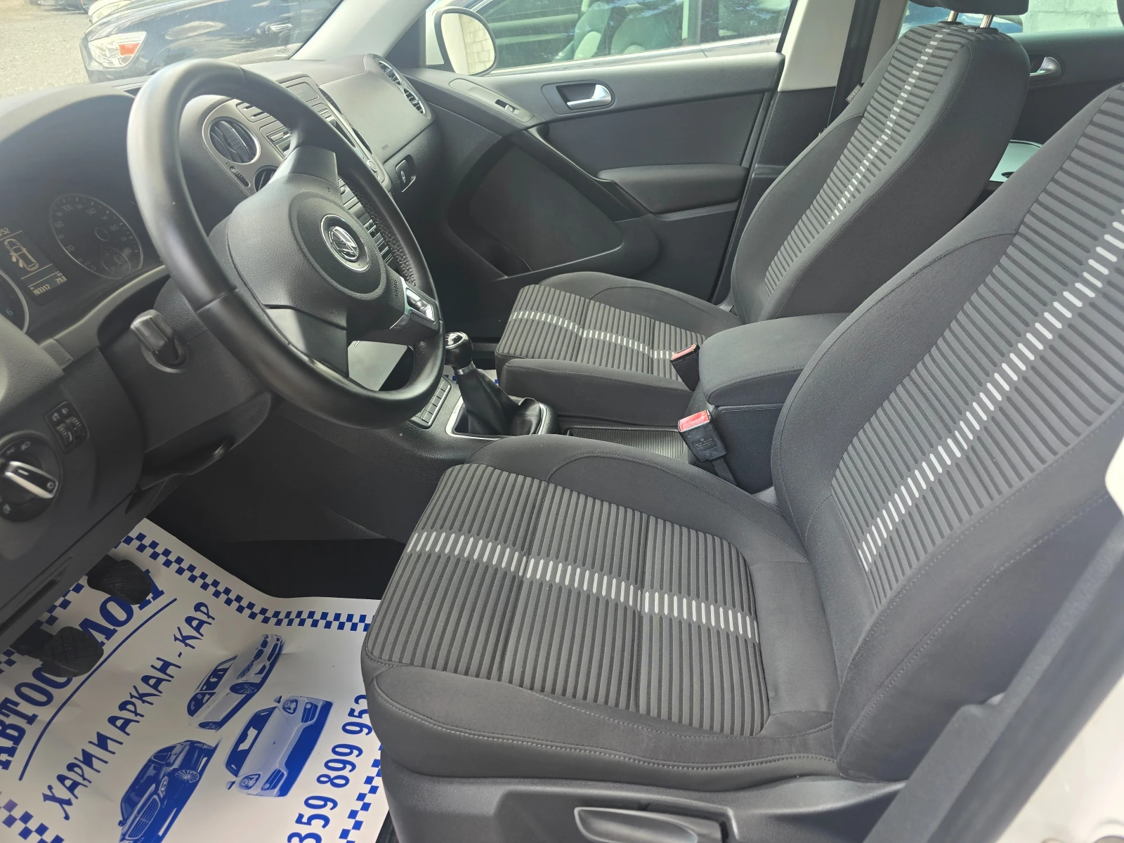 VW Tiguan 2.0TDI-КОМЪН РЕЙЛ-ЕВРО 5В-4Х4-6 СКОРОСТИ, снимка 8 - Автомобили и джипове - 55057314