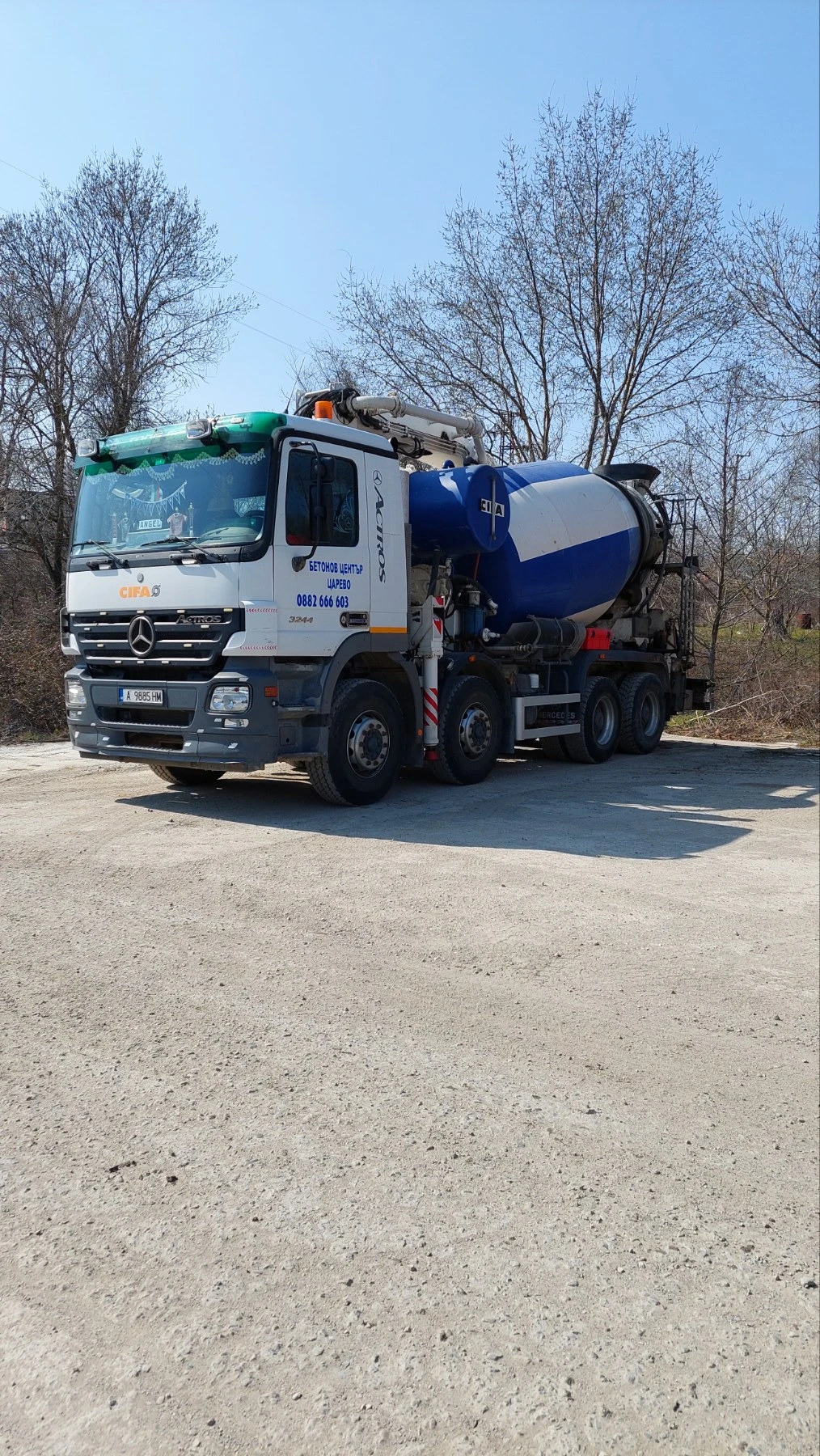 Бетон помпа Mercedes-Benz Actros - изображение 2