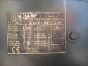 Мотокар Linde H35T /393/, снимка 6