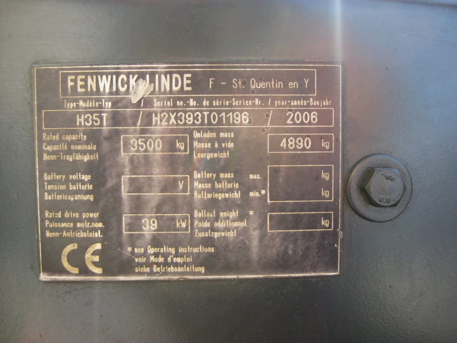  Linde H35T /393/ | Mobile.bg   6