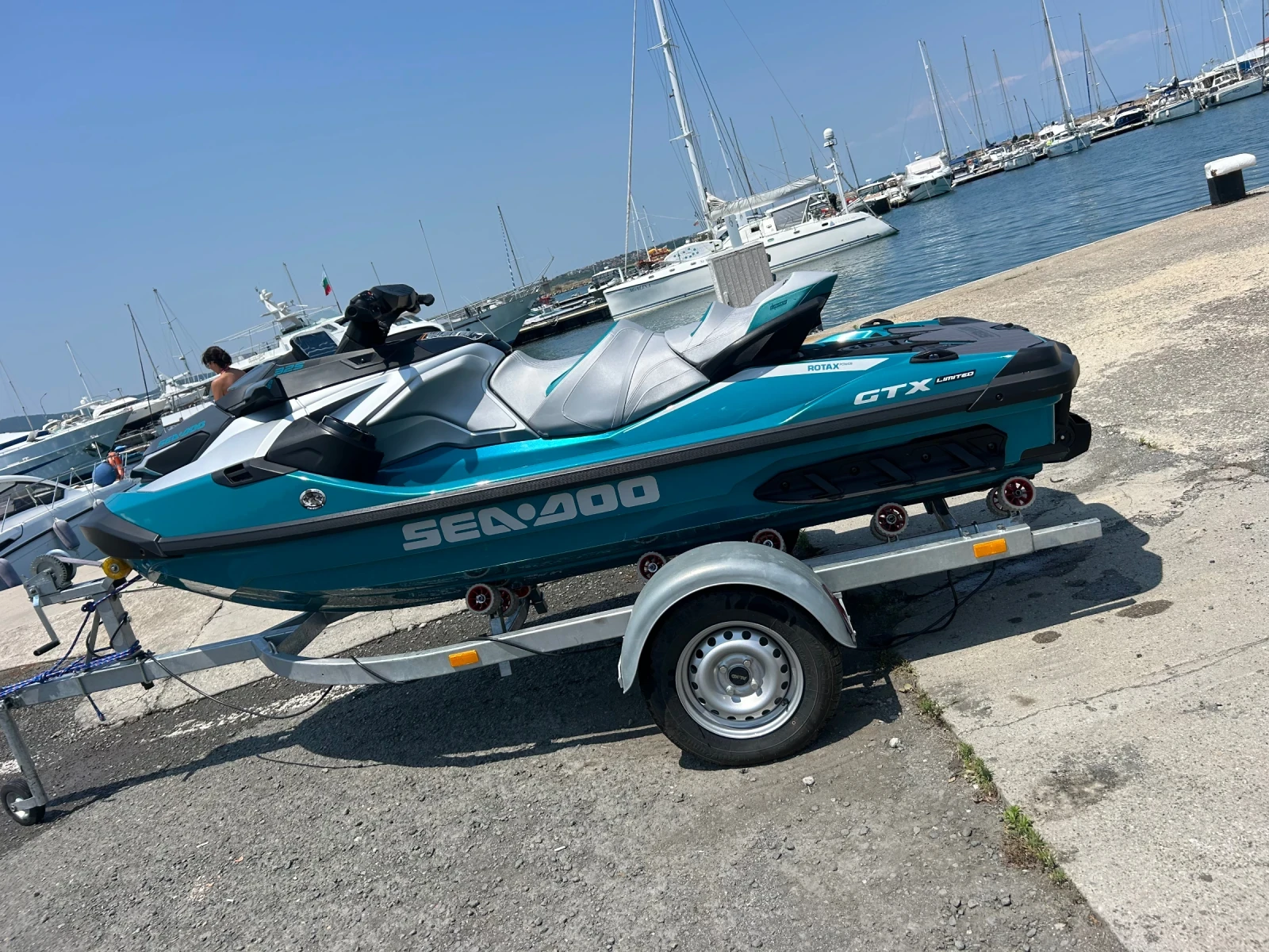 Джет Bombardier Sea Doo GTX* 325кс* NEW* 3МЕСТЕН* НАВИ*  - изображение 2