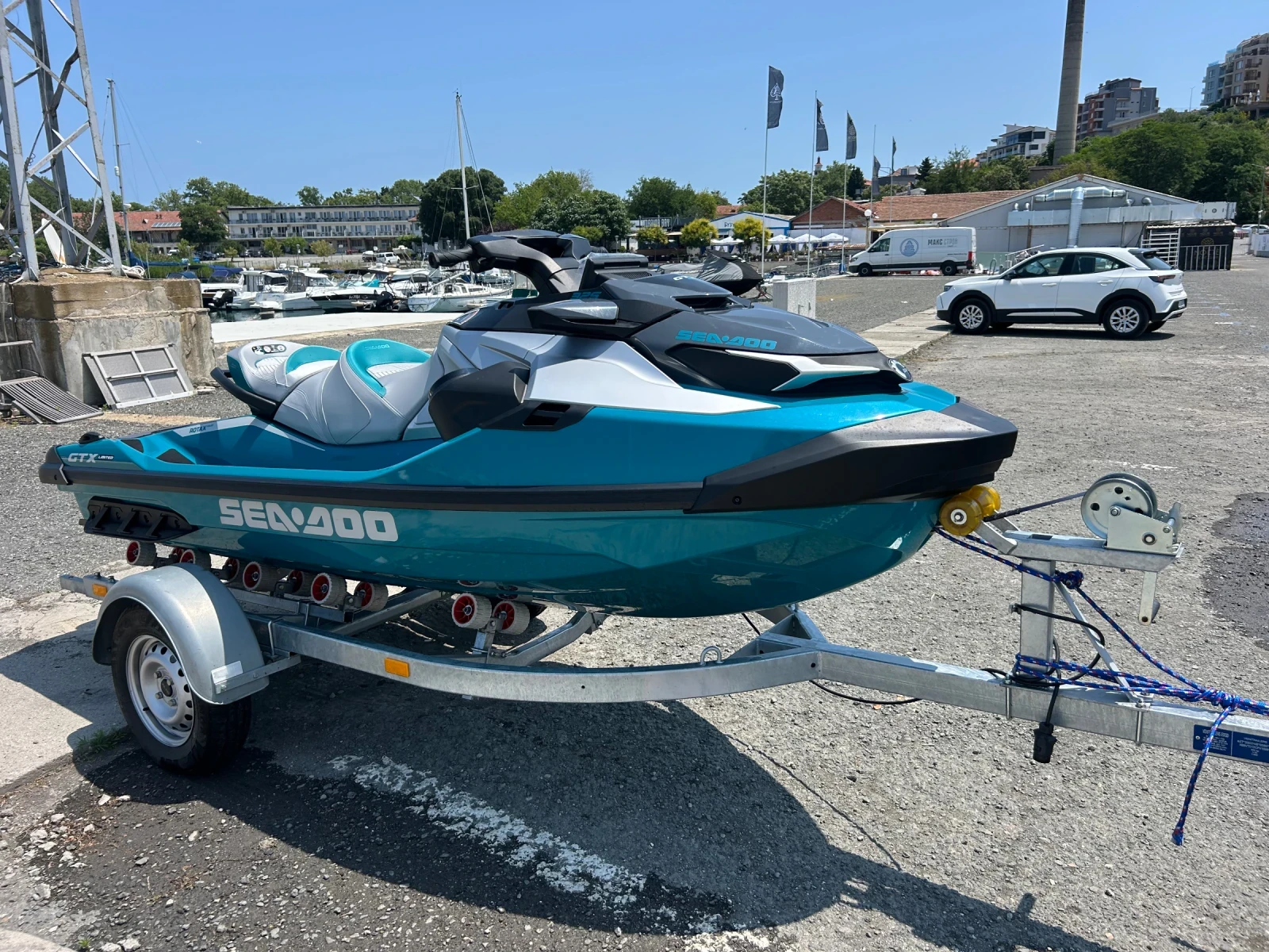 Джет Bombardier Sea Doo GTX* 325кс* NEW* 3МЕСТЕН* НАВИ*  - изображение 9