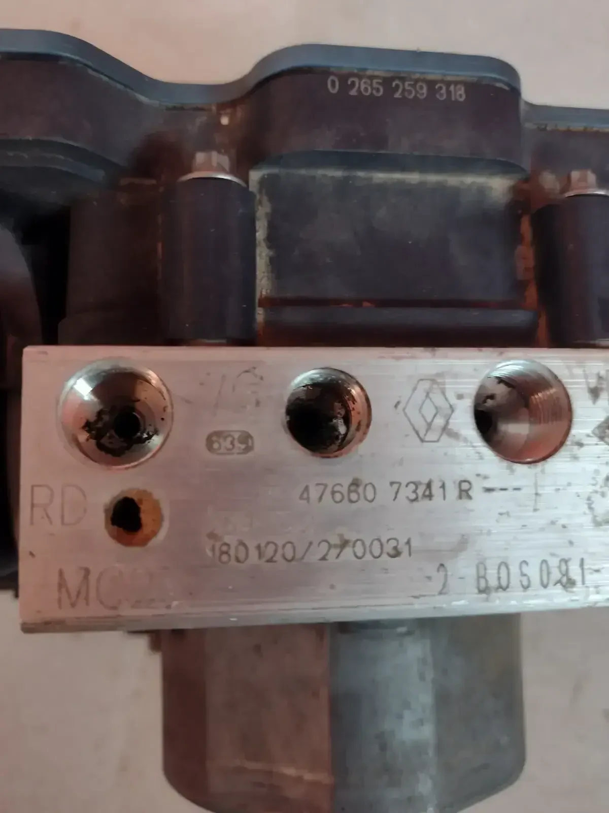 476607341R 0265259318 ABS  RENAULT CAPTUR, CLIO IV  47660 7341 R  0265956527 | Mobile.bg   1