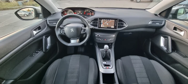 Peugeot 308 1.6 HDI 120k.c EURO 6B ITALIA , снимка 13 - Автомобили и джипове - 47909575