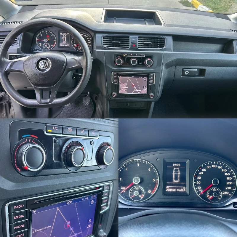 VW Caddy 2.0Tdi Maxi / Navy /, снимка 9 - Автомобили и джипове - 51447479