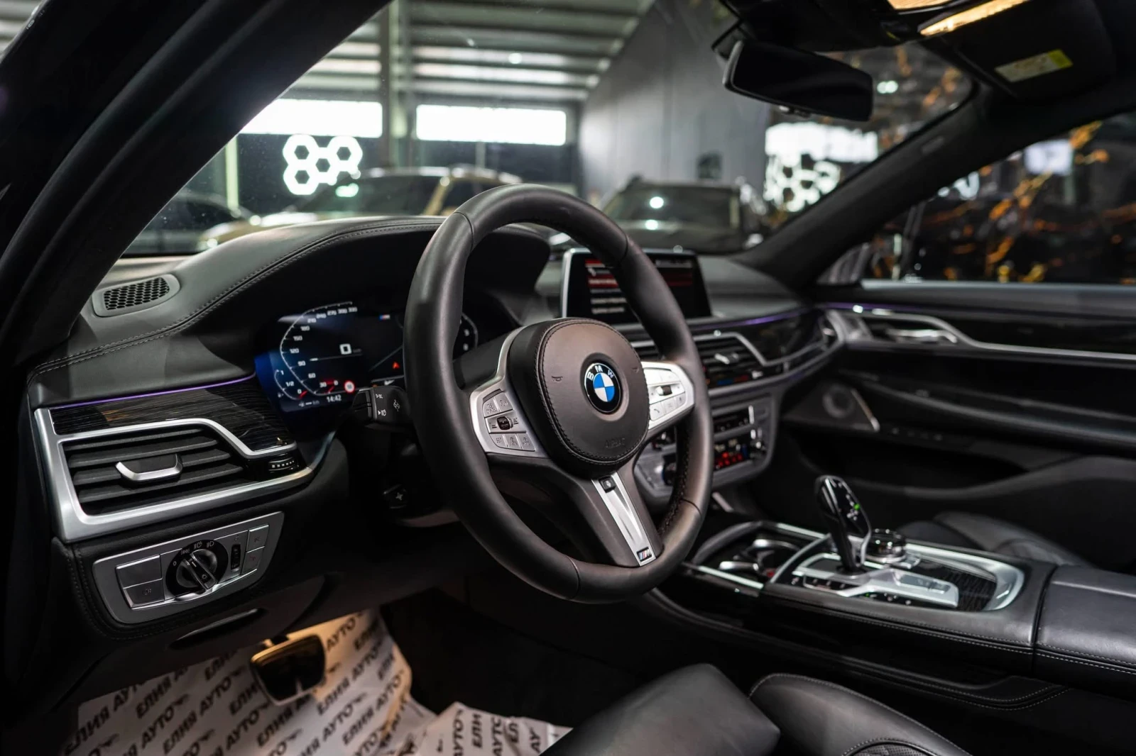 BMW 750 D LONG XDRIVE FULL M B&W HUD ������ 100% | Mobile.bg � ����������� 12