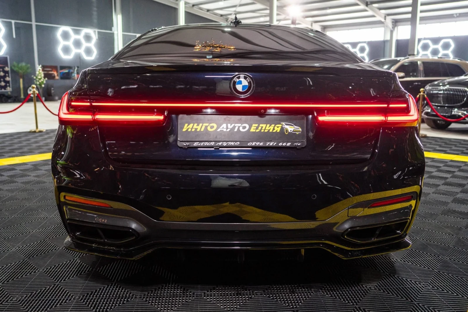 BMW 750 D LONG XDRIVE FULL M B&W HUD ������ 100% | Mobile.bg � ����������� 8