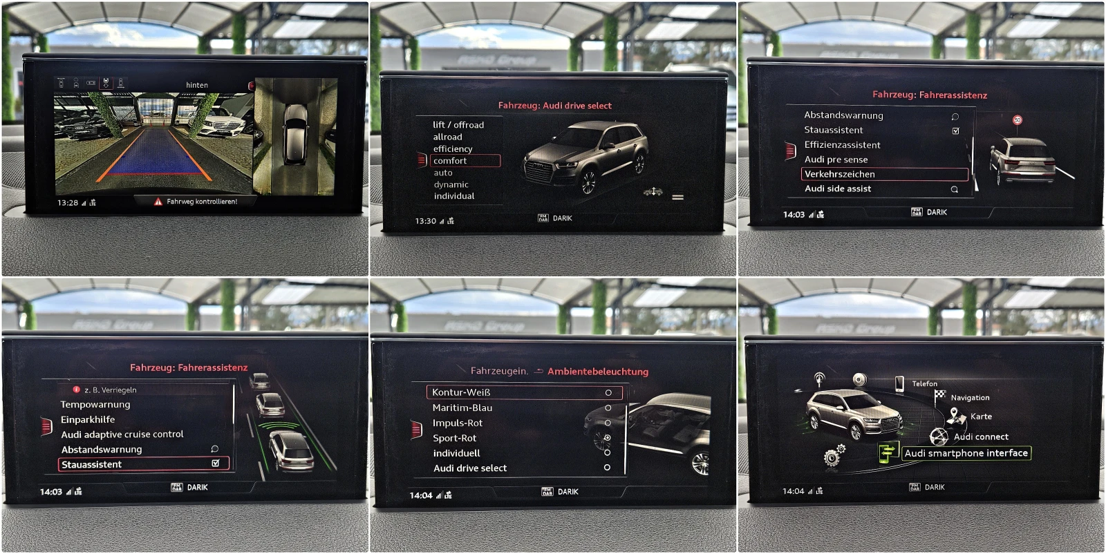 Audi SQ7 S-LINE/7�����/MATRIX/PANO/360CAM/BOSE/DISTR/LIZING | Mobile.bg � ����������� 14