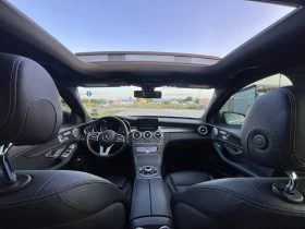 Mercedes-Benz C 300  Facelift/ 4MATIC/ Панорама/ AMG/ full black, снимка 13
