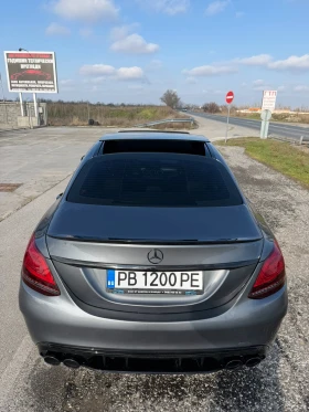 Mercedes-Benz C 300  Facelift/ 4MATIC/ Панорама/ AMG/ full black, снимка 3