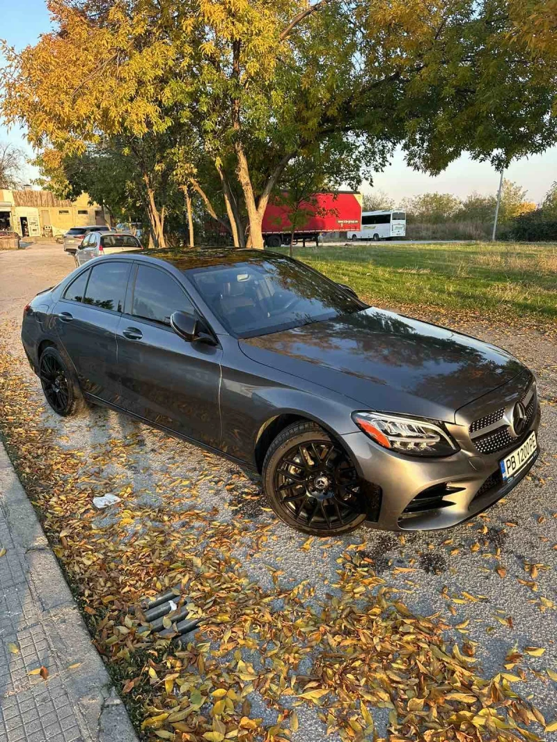 Mercedes-Benz C 300  Facelift/ 4MATIC/ Панорама/ AMG/ full black