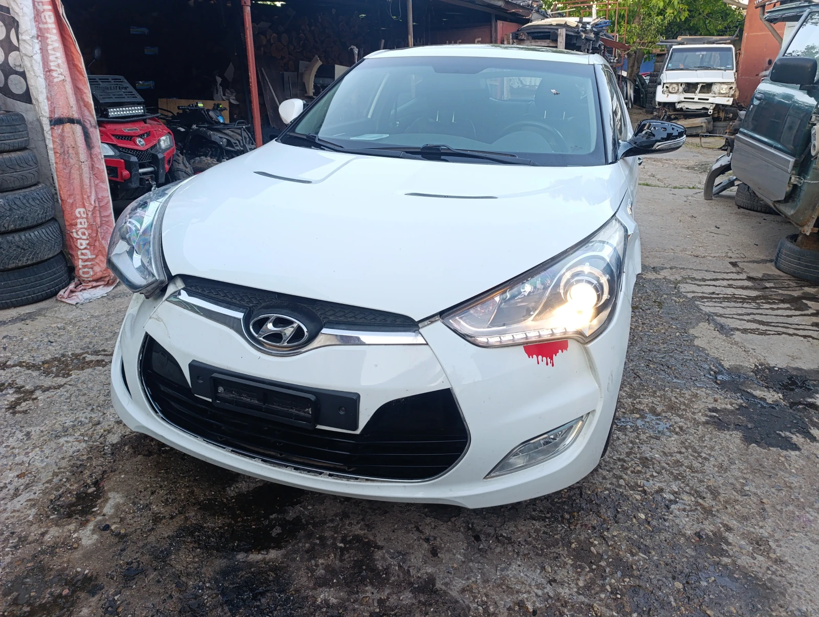 Hyundai Veloster  1.6 GDI кожа, навигация , снимка 1