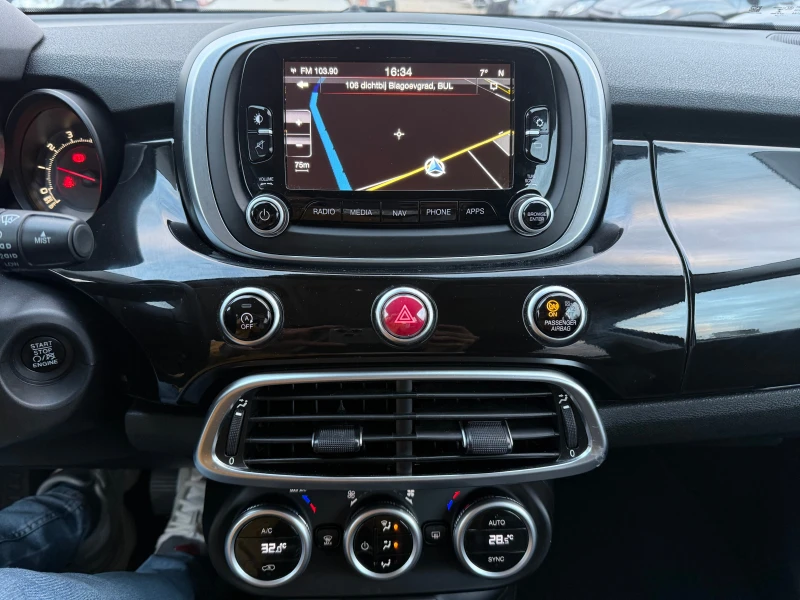 Fiat 500X CROSS/1.4T/FULL OPTION/EURO6, снимка 13 - Автомобили и джипове - 49438570