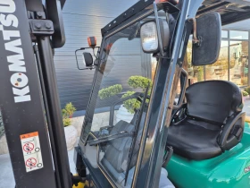 Мотокар Komatsu  * ЧЕЛНО СТЪКЛО* ПЕРФЕКТЕН* , снимка 12