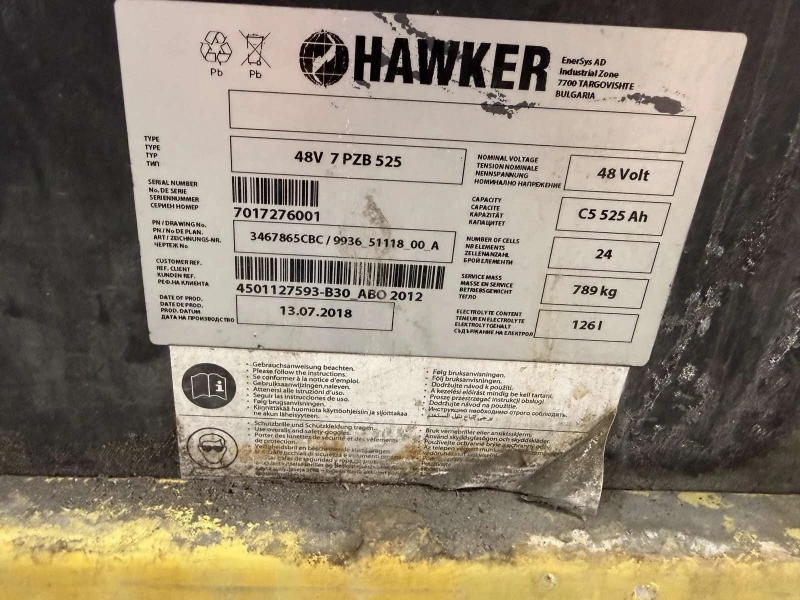 Електрокар Hyster електрически, снимка 2 - Индустриална техника - 52709295