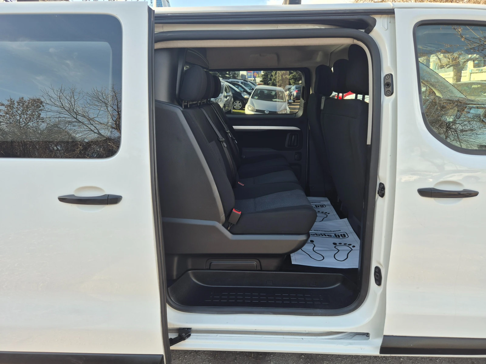 Citroen Jumpy 1.6HDI 6 МЕСТА 2БРОЯ СТР. ВРАТИ, снимка 14 - Автомобили и джипове - 53783260