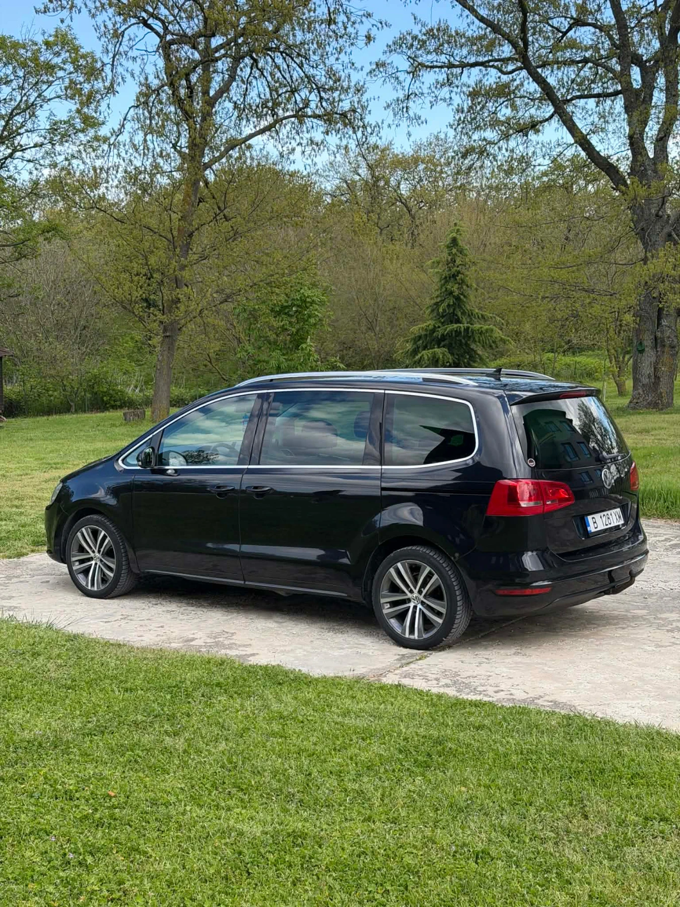 VW Sharan 7N 2.0 TDI 170 к.с. DSG   7 места, Sky, снимка 4 - Автомобили и джипове - 53816670