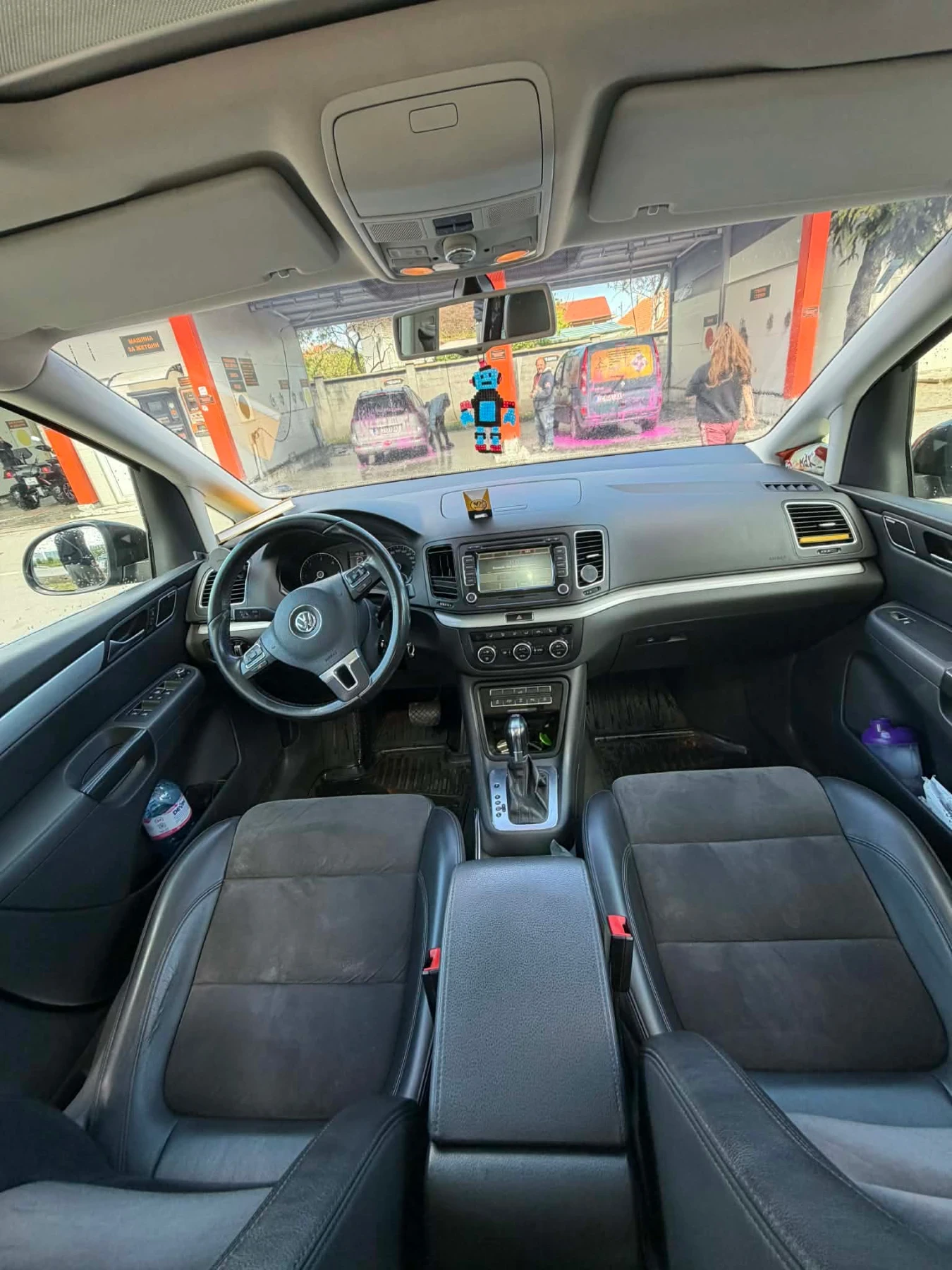 VW Sharan 7N 2.0 TDI 170 к.с. DSG   7 места, Sky, снимка 8 - Автомобили и джипове - 53816670