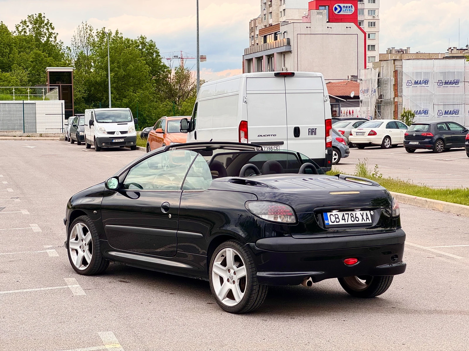 Peugeot 206 cc, снимка 6 - Автомобили и джипове - 54496063
