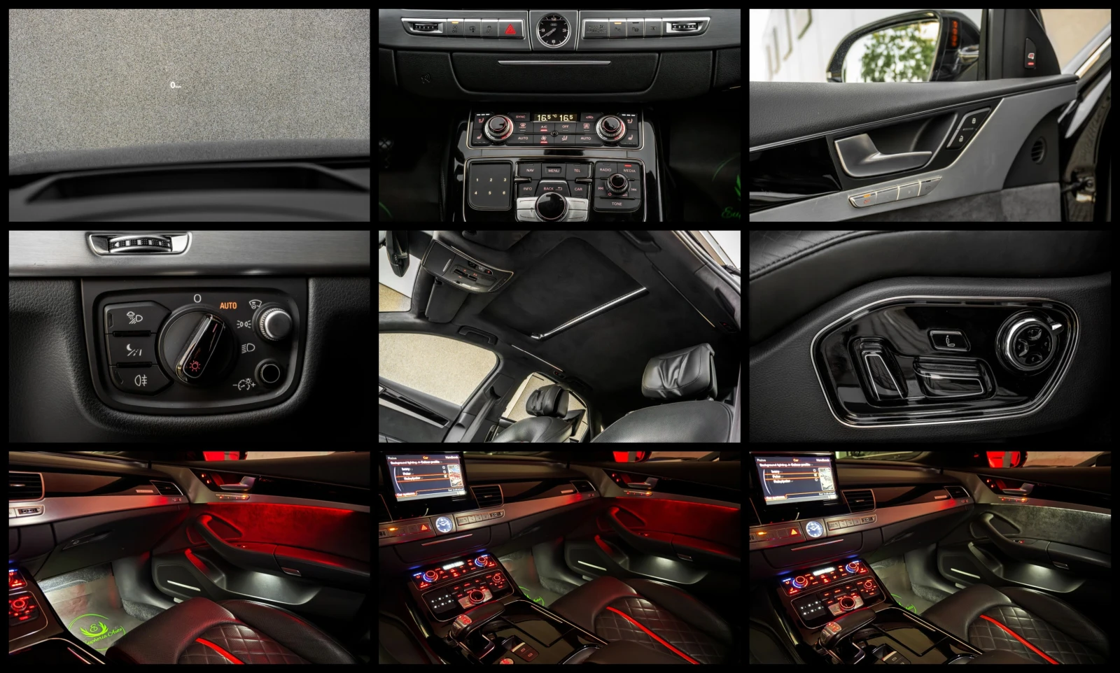 Audi A8 4.2TDI* ABT 430HP* 3xTV* BUSINESS CLASS* FULL, снимка 17 - Автомобили и джипове - 54655255