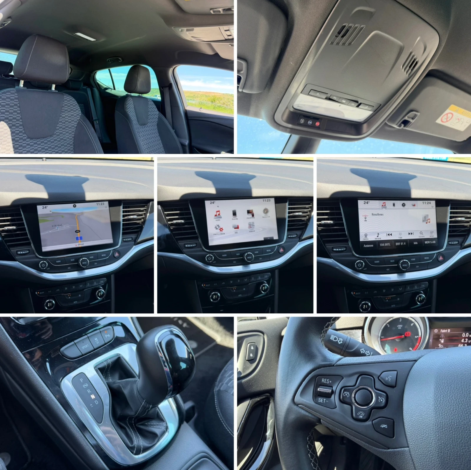 Opel Astra K 1.6CDTI AUTOMATIC NAVI EURO 6 , снимка 10 - Автомобили и джипове - 54724769