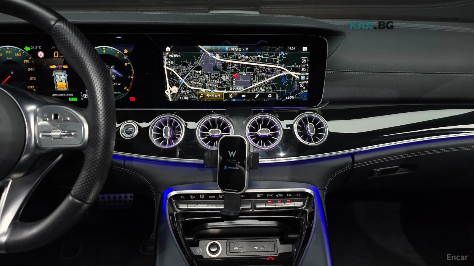 Mercedes-Benz AMG GT 43* 4MATIC+ * 360* HUD* PANO* ПОДГРЕВ* ОБДУХВАНЕ* , снимка 13 - Автомобили и джипове - 55029865