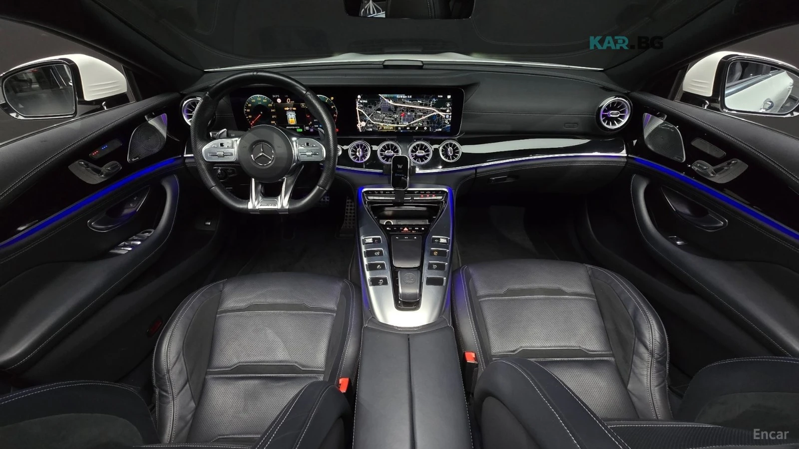 Mercedes-Benz AMG GT 43* 4MATIC+ * 360* HUD* PANO* ПОДГРЕВ* ОБДУХВАНЕ* , снимка 7 - Автомобили и джипове - 55029865