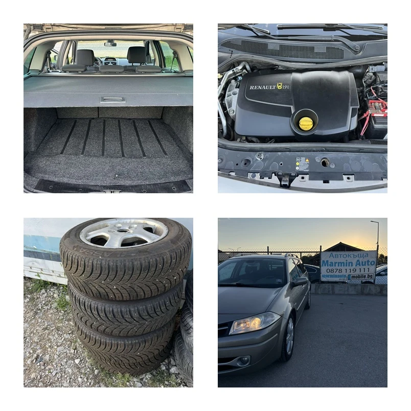Renault Megane 1.9DCI 131кс 6 СКОРОСТИ EURO 4 КЛИМАТРОНИК ПЕРФЕКТ, снимка 14 - Автомобили и джипове - 55225811