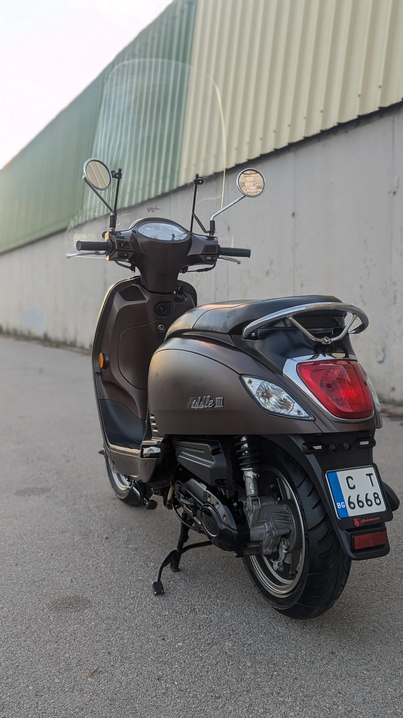 Sym Fiddle 3 49cc 4T 04.2015г. * РЕГИСТРИРАН*  - изображение 8