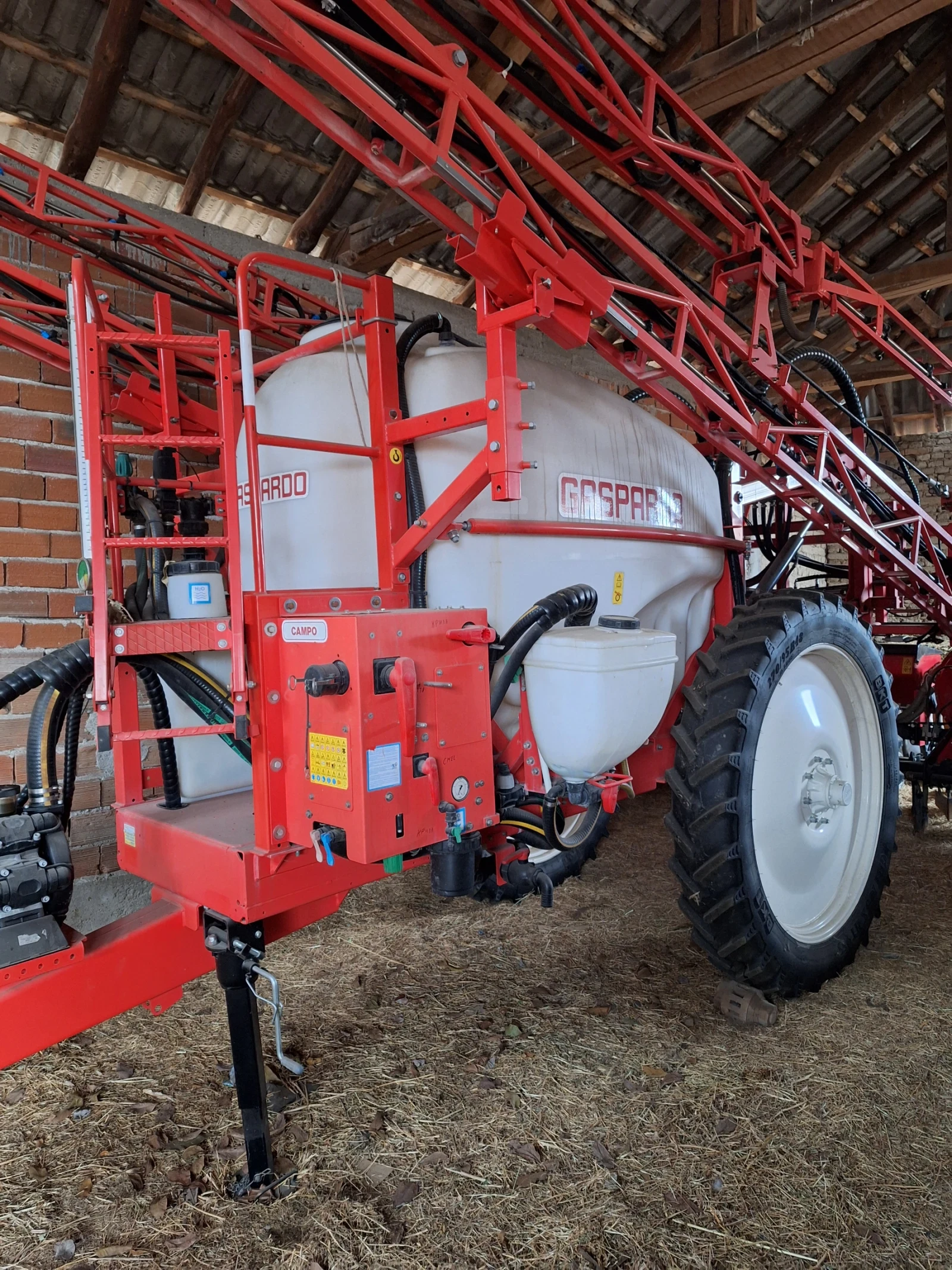 Пръскачка Gaspardo Campo, снимка 4 - Селскостопанска техника - 54074542