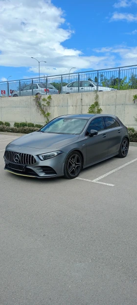 Mercedes-Benz A 200 Silver Edison  фабричен сив Мат , снимка 1