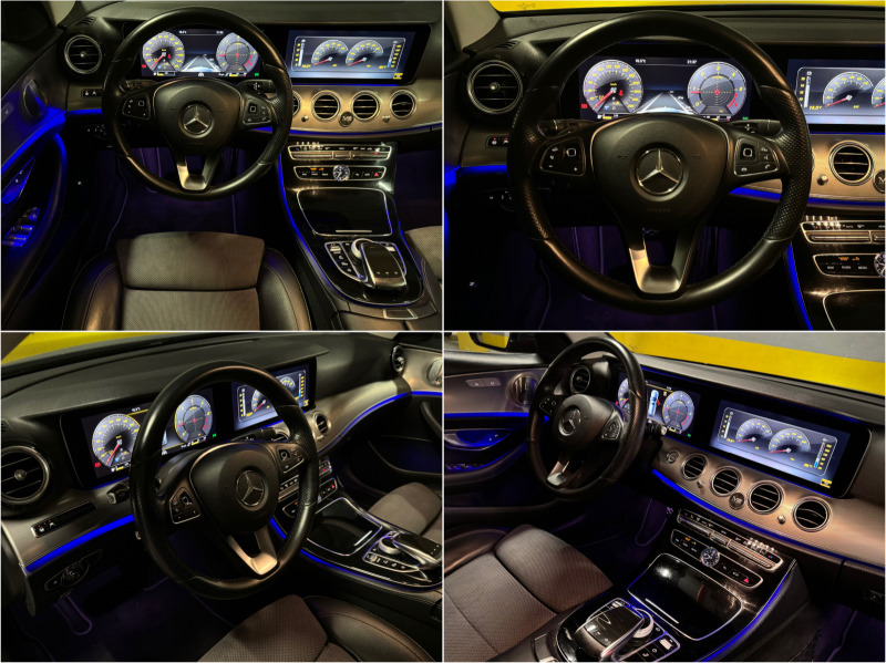 Mercedes-Benz E 220 9-G Tronic / Widescreen / Distronic / AMG-line /, снимка 6 - Автомобили и джипове - 46465683