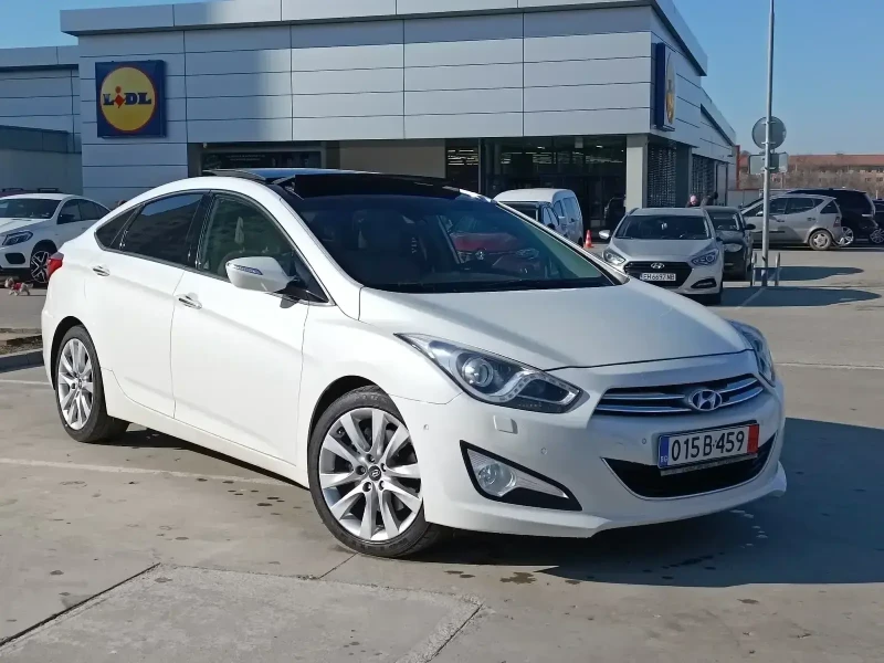 Hyundai I40 1.7/Автоматик/лед/обдухване/кожа/нави , снимка 1 - Автомобили и джипове - 48741520