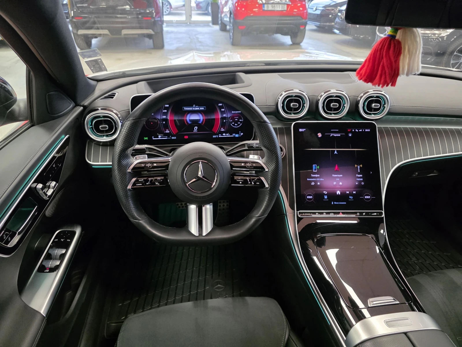 Mercedes-Benz C 300 e | AMG | Night package | Оперативен лизинг, снимка 9 - Автомобили и джипове - 54058710