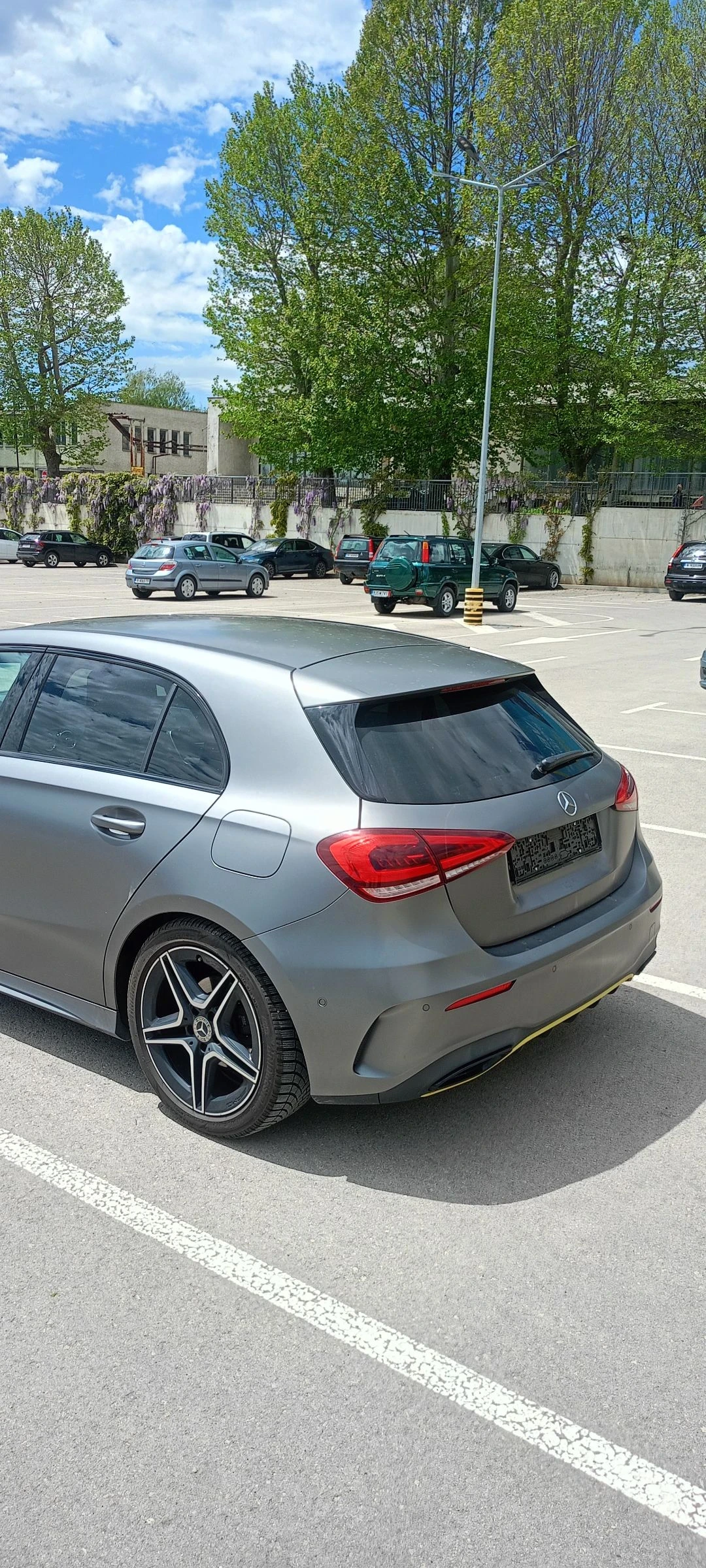 Mercedes-Benz A 200 Silver Edison  фабричен сив Мат , снимка 6 - Автомобили и джипове - 54546118