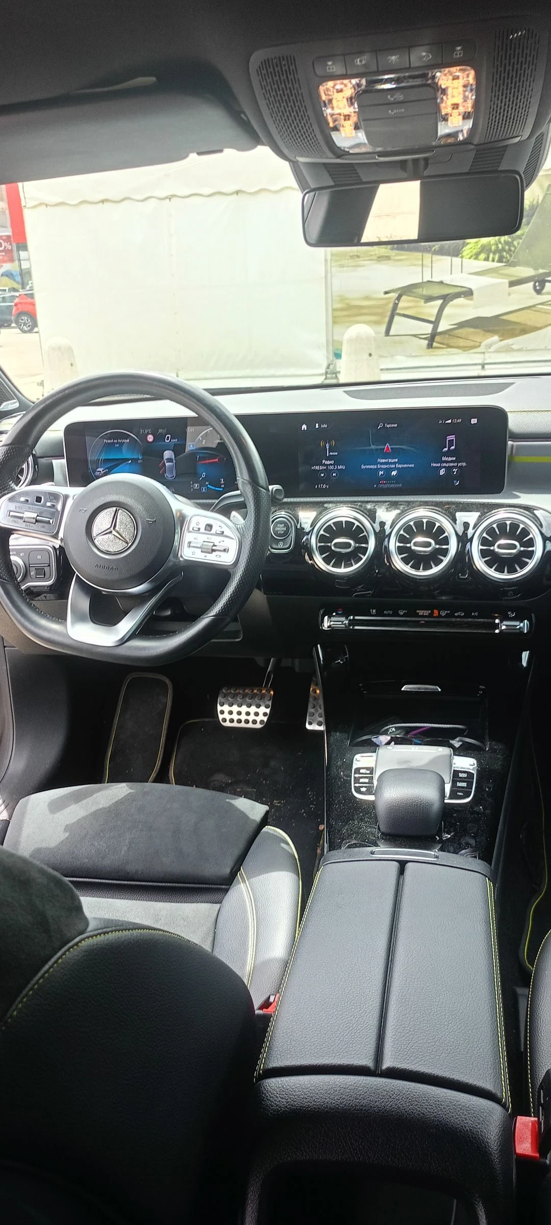 Mercedes-Benz A 200 Silver Edison  фабричен сив Мат , снимка 8 - Автомобили и джипове - 54546118