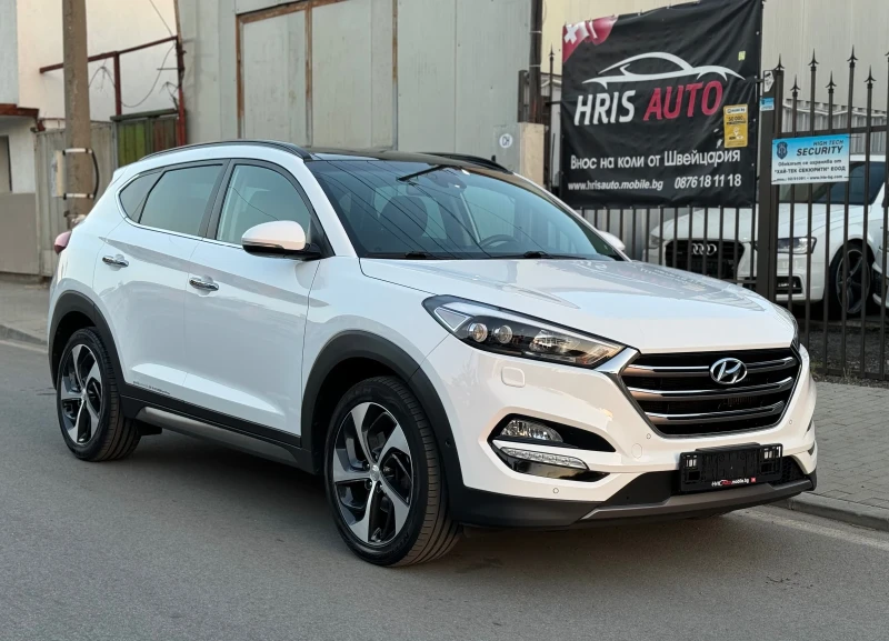 Hyundai Tucson VERTEX 4Х4 Внос Швейцария, снимка 1 - Автомобили и джипове - 47623640