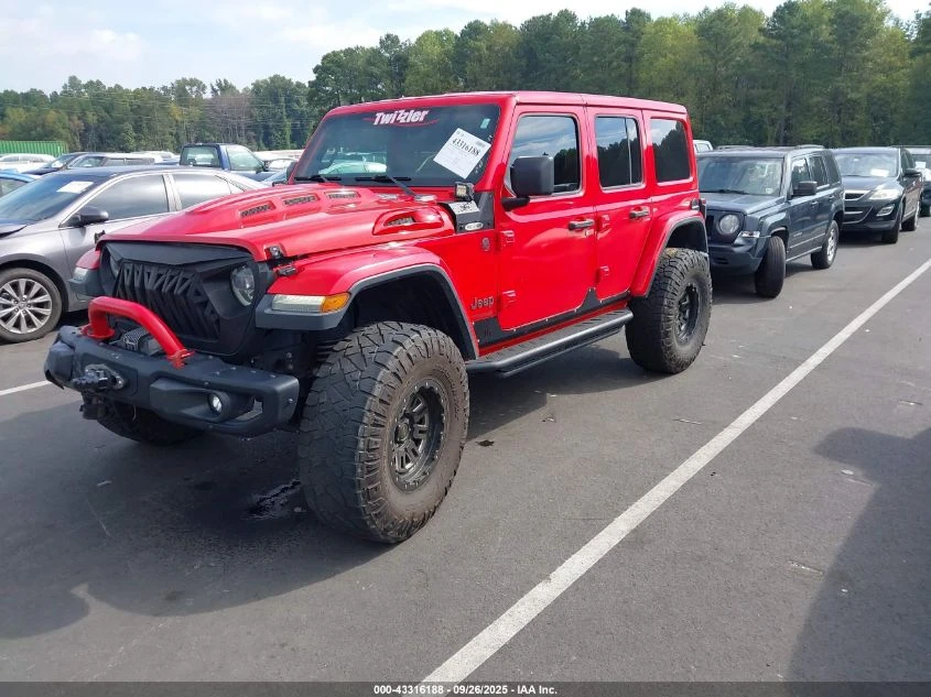Jeep Wrangler 2018 JEEP WRANGLER UNLIMITED RUBICON 4X4 - изображение 4