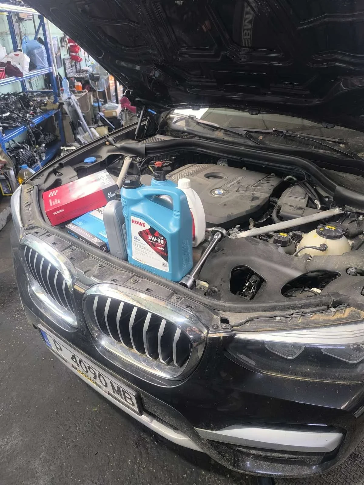 BMW X3 30i Xdrivе Напълно обслужена/Чип 330 к.с., снимка 16 - Автомобили и джипове - 54384507