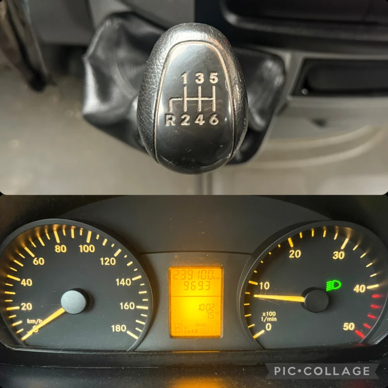 Mercedes-Benz Sprinter 313 CDI/6ck/Двойна кабина/7 места/* КЛИМАТИК* /Нови гу, снимка 11 - Бусове и автобуси - 53481464