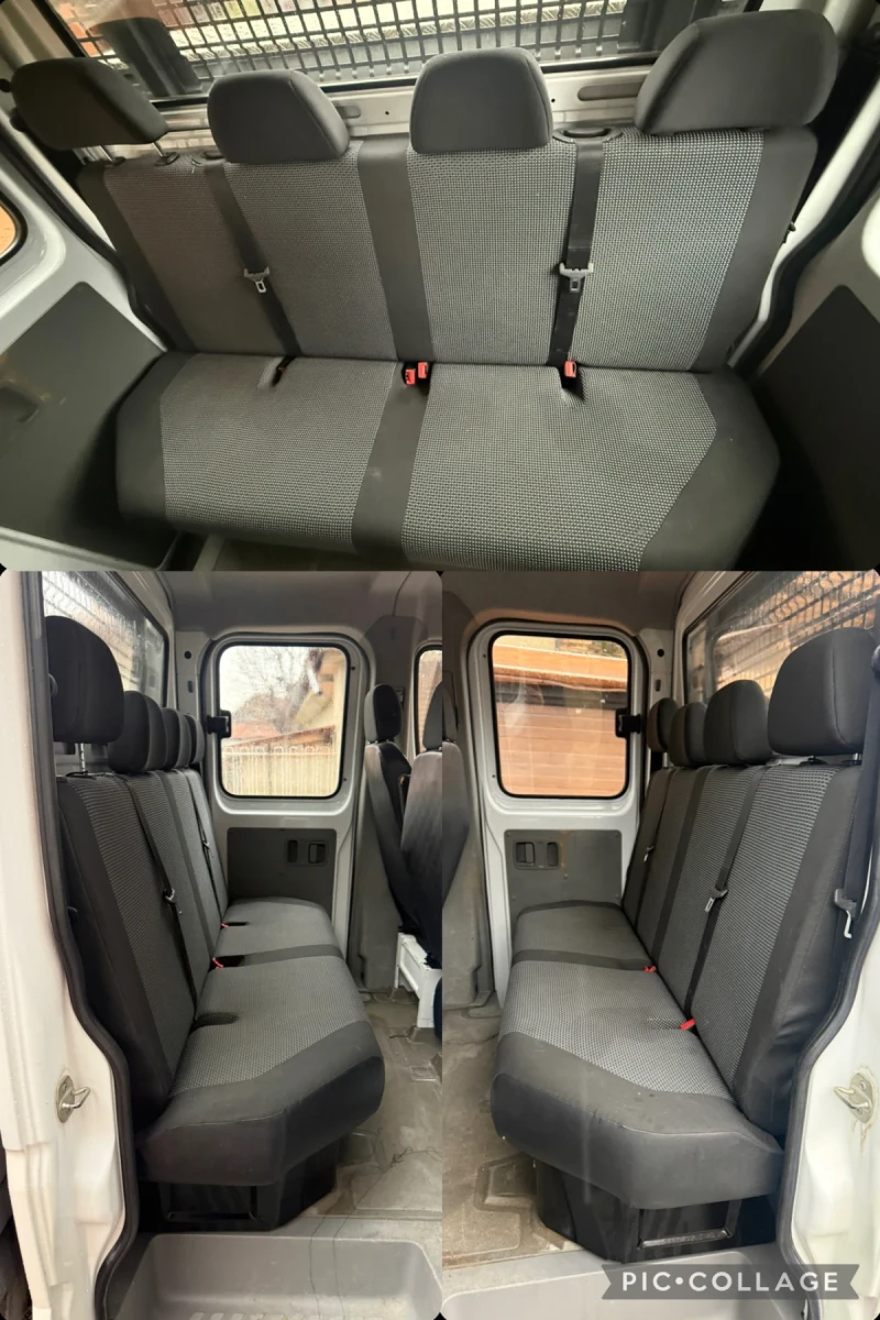 Mercedes-Benz Sprinter 313 CDI/6ck/Двойна кабина/7 места/* КЛИМАТИК* /Нови гу, снимка 15 - Бусове и автобуси - 53481464