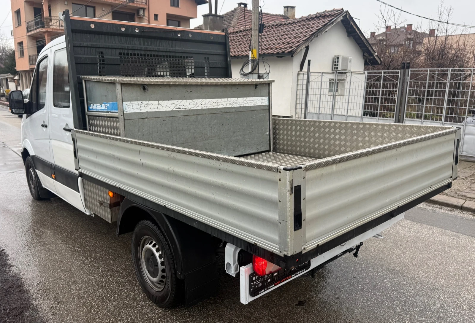 Mercedes-Benz Sprinter 313 CDI/6ck/Двойна кабина/7 места/* КЛИМАТИК* /Нови гу - изображение 6