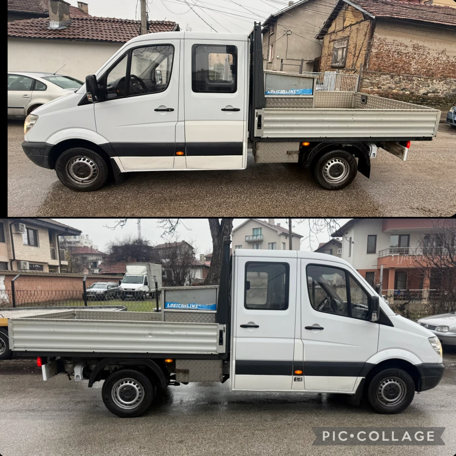 Mercedes-Benz Sprinter 313 CDI/6ck/Двойна кабина/7 места/* КЛИМАТИК* /Нови гу - изображение 7
