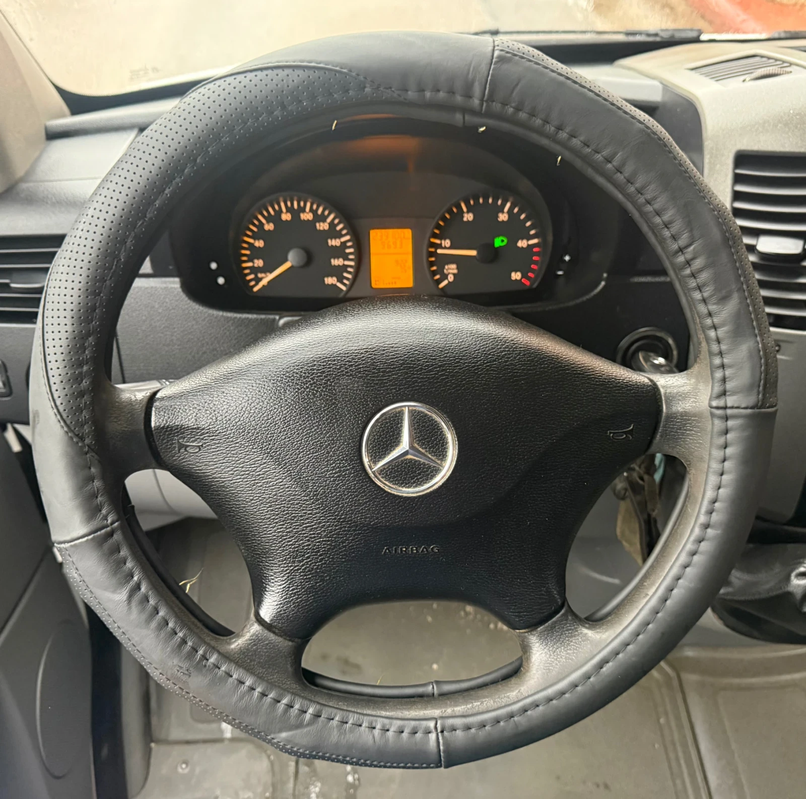 Mercedes-Benz Sprinter 313 CDI/6ck/Двойна кабина/7 места/* КЛИМАТИК* /Нови гу - изображение 10